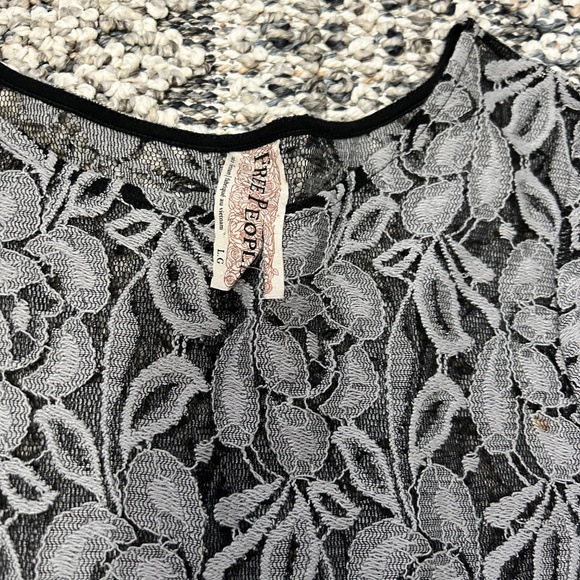 Free People sheer  tunic dress - Picture 2 of 3